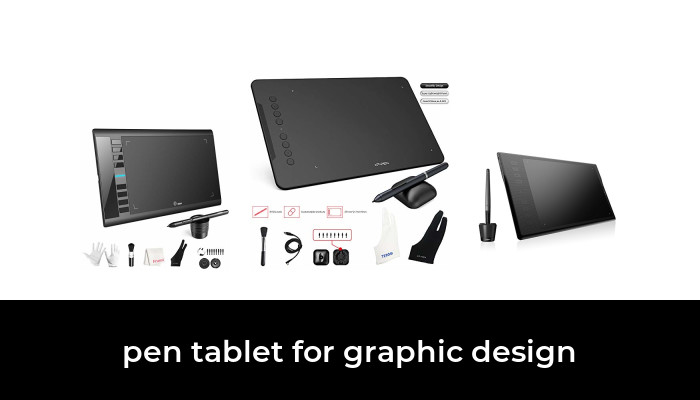 49 Best pen tablet for graphic design 2022 - After 216 hours of