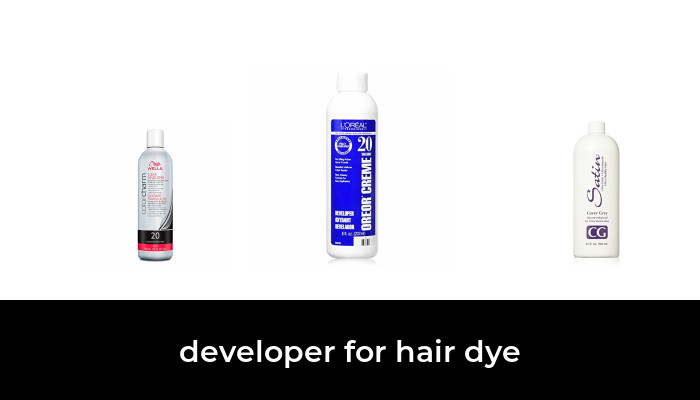 Blue hair developer for dark hair - wide 4