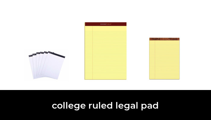 48 Best college ruled legal pad 2022 - After 112 hours of research and ...