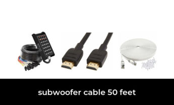 46 Best subwoofer cable 50 feet 2022 – After 107 hours of research and testing.