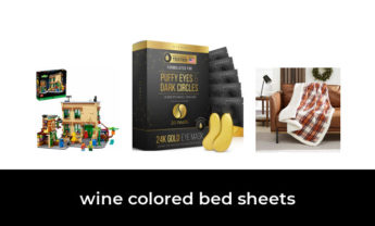 46 Best wine colored bed sheets 2022 – After 109 hours of research and testing.