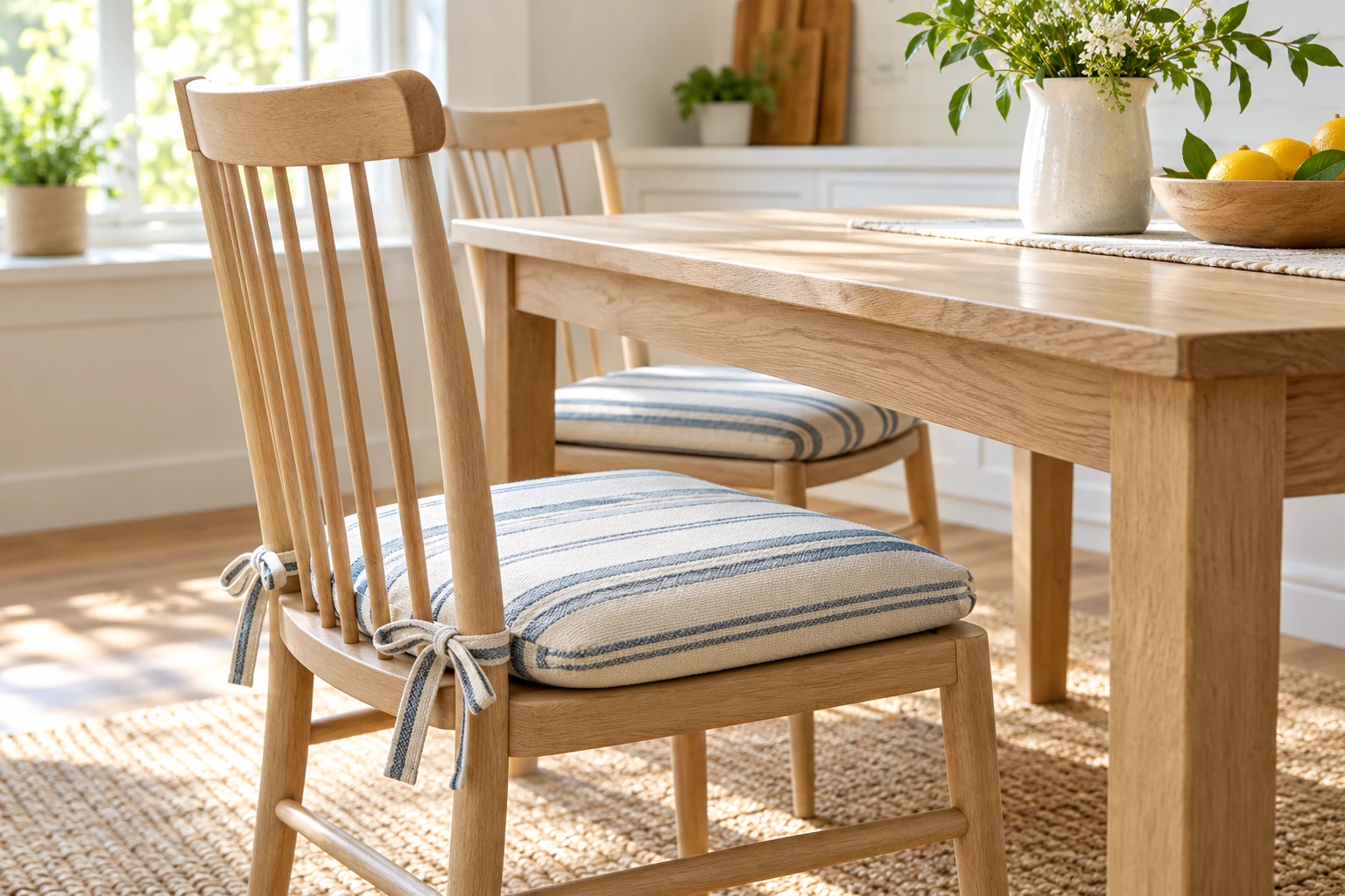 Best Striped Kitchen Chair Cushions: 2 Options Compared