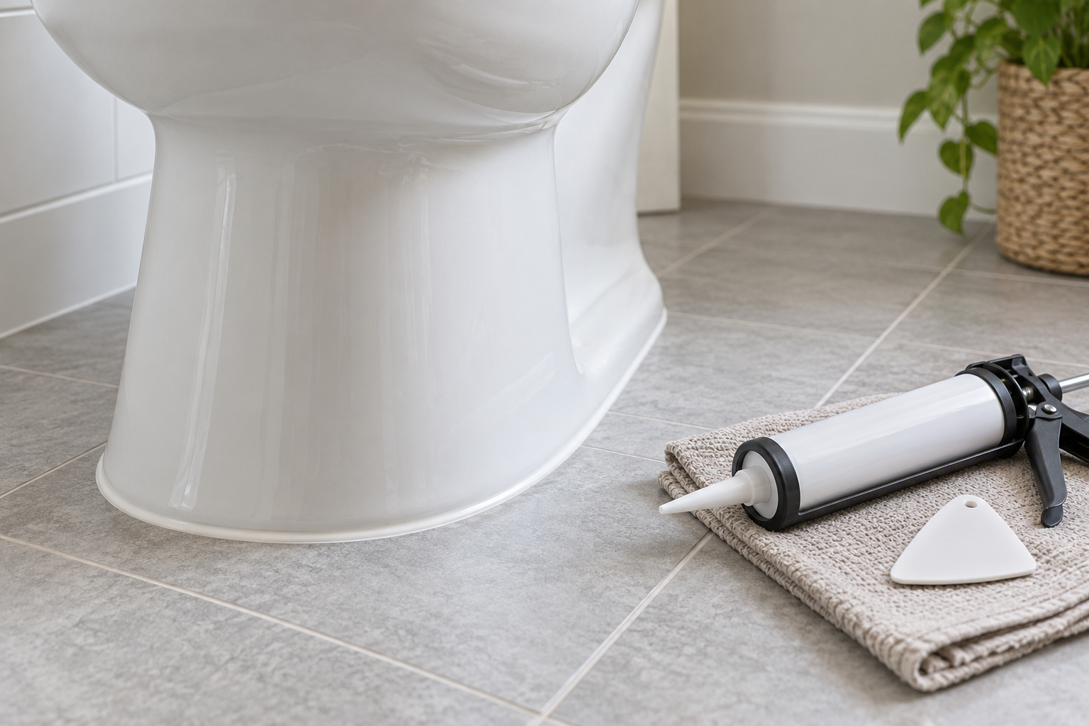 Best Caulk for Toilets: 3 Options for a Neat Base Seal
