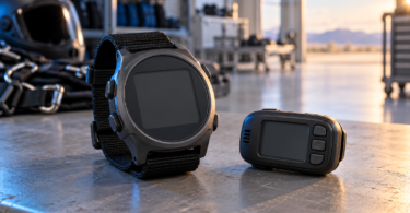 Generic wrist altitude instrument and compact audible device on a gear-room workbench