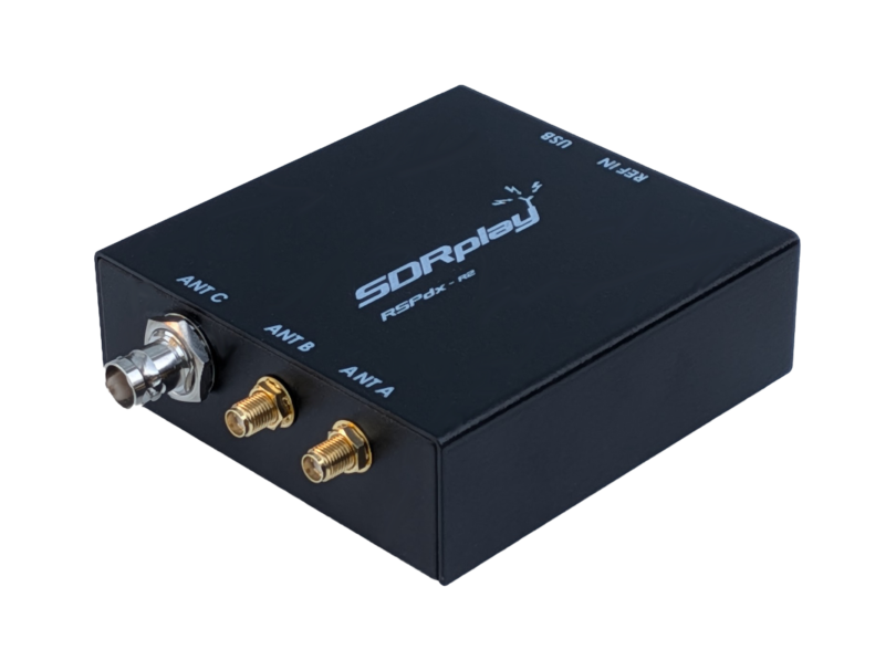 SDRplay RSPdx-R2 receiver with three antenna inputs